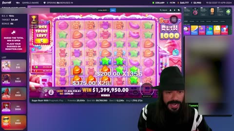 BIGGEST STREAMERS WINS ON SLOTS ROSHTEIN, XPOSED, CLASSYBEEF #21