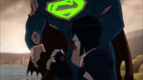 Superman Prevents Raven From Suicide Justice League Dark Apokolips War