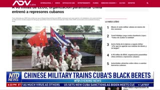 Chinese Military Trains Cuba's Black Berets