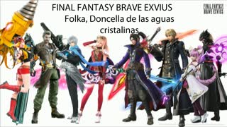 FF Brave Exvius HD Evento Historia Folka Doncella de las aguas cristalinas (Sin gameplay)
