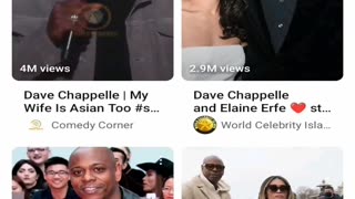 Why do you love Dave Chappelle?