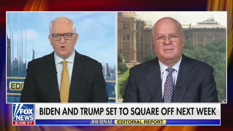 Fox’s Karl Rove Busts Out the White Board to Show Trump’s Post-Conviction Poll Slump