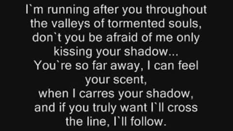 Children Of Bodom - Kissing the shadows