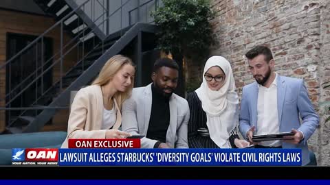Lawsuit alleges Starbucks 'diversity goals' violate civil rights laws