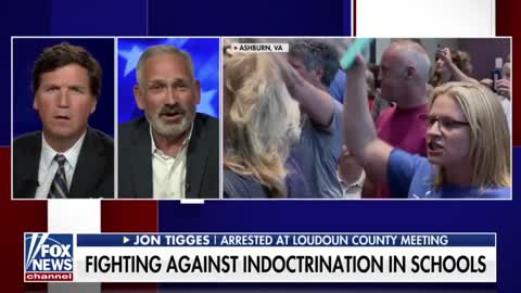 Tucker Speaks With Parent Arrested for Speaking Out Against Critical Race Theory