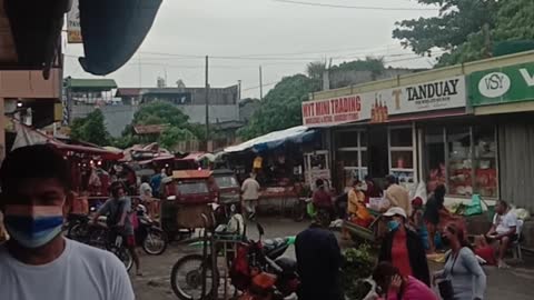 Cagayan de oro city...barangay puerto market view..morning