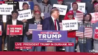"We Love You": Fans Chant Support for Trump