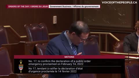 Senator Housakos - Full Speech - Emergencies Act - Feb 23, 2022