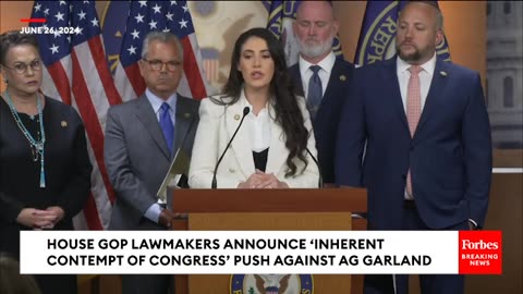 'Not A Laughing Matter'- Anna Paulina Luna Discusses Her Contempt Of Congress Charge For Garland