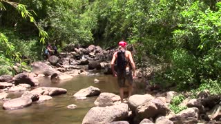 LIFE ON KAUAI MAKALEHA FALLS HIKE VIDEO 7 - July 29th 2016
