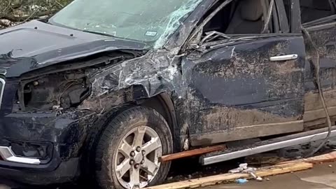 Tornado damage from recent Texas storms