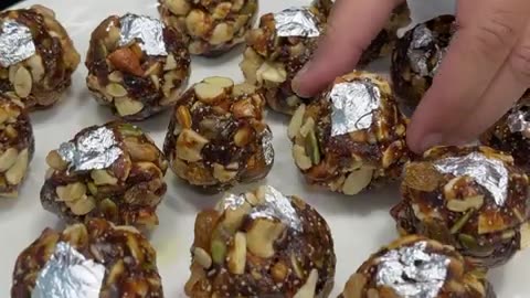 Healthy dryfruit laddu recipe 😋❤️🤤😋