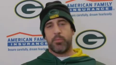 Aaron Rodgers Responds To Reporter Saying He Doesn't Deserve MVP For Being Unvaccinated