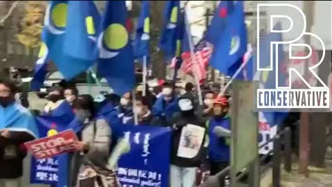 Japan has a Stop The Steal Rally!