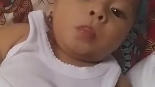 my son is learning to talk