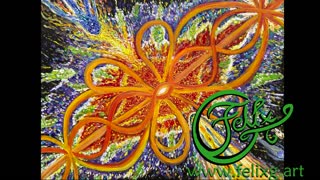 Triumphant Supernova Painting TimeLapse Video with Music Felix G Art
