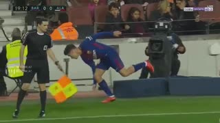 Coutinho lesión vs Alaves