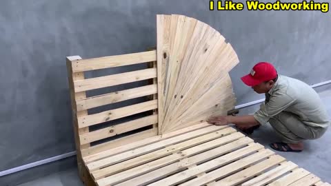 Wood working - create a amazing single bed