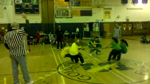 Tug of War for Gold at AWANA Olympics!