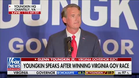 MUST WATCH: Glenn Youngkin Gives Incredible Victory Speech!