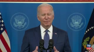 Biden: "I can't promise that every person will get every gift they want on time. Only Santa Claus can keep that promise"