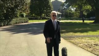 Biden Leaves Conversation With Reporters In The CRINGIEST Way Possible