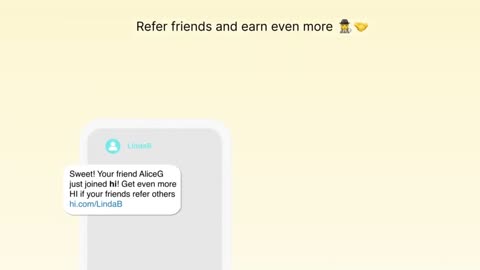 How to Earn Crypto by referring | hi dollar