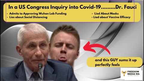 Dr. Fauci Faces Harsh Scrutiny with Little Sympathy at US Covid-19 Congress Inquiry