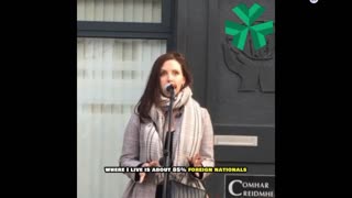 A Dublin mother warns of the Open Border disaster hitting Ireland 3-02-24