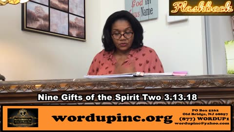 Nine Gifts of the Spirit Two 3.13.19-FB