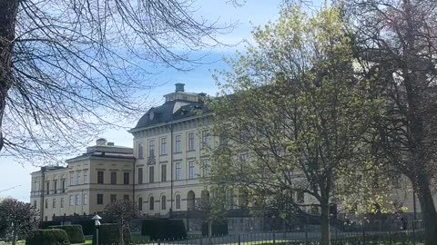 Changing of the guard at Drottningholm Palace Swedish royal house