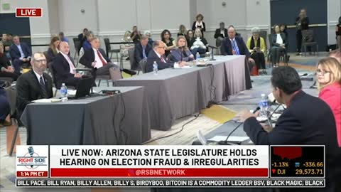 Expert Witness # 1 Part 8 Speaks at Arizona State Legislature Hearing on 2020 Election. 11/30/2020