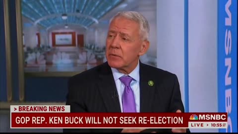 Congressman Ken Buck Announces He Will Not Run For Reelection