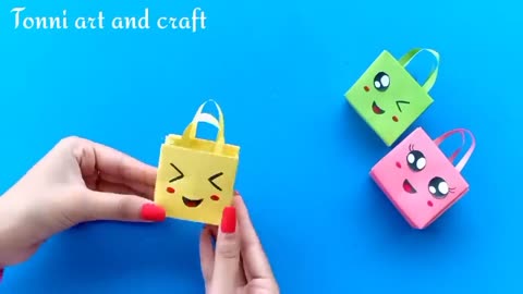 9 EASY CRAFT IDEAS || School Craft Idea || DIY Origami Craft || School hacks || Paper mini gift idea