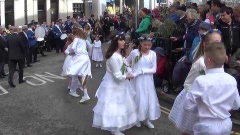 Children's Dance - Helston - Flora Day - 8th May 2019 (1)