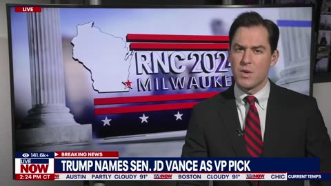 BREAKING: Trump picks J.D. Vance for Vice President