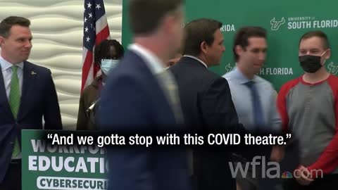 SAVAGE MOVE: Ron DeSantis Tells USF Students to Take Off Their Masks