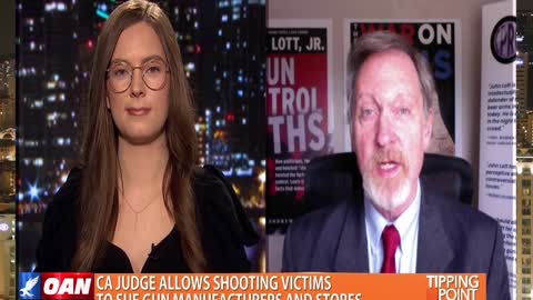 Tipping Point - Judge Rules Gun Manufacturers can be Sued with Guest Dr. John Lott