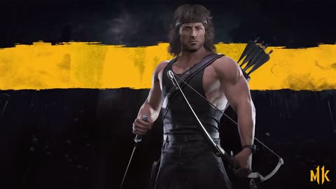 Mortal Kombat 11 - Rambo can Eat Insects and Puke during Fights