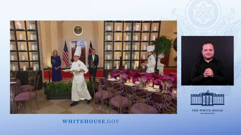 Kenya State Dinner Media Preview