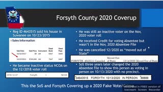 Forsyth County 2020 Criminal Cover Up