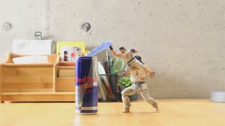 Ryu X Red Bull - Fighting Funny
