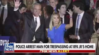 Police arrest man for trespassing at RFK JR’s home