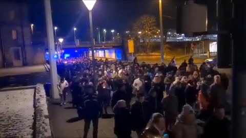Germany - Protesters from near and far hit every city in Germany last night