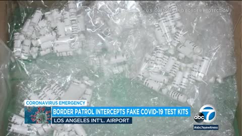 Fake COVID-19 test kits seized at LAX