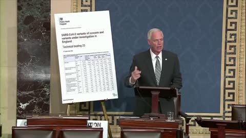 Sen Ron Johnson WI - Senate Floor - September 30 2021