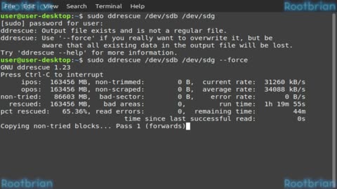 Cloning a hard disk to an SSD - Timelapse