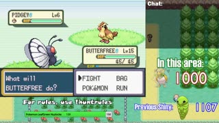 Pokémon FireRed, but I need to catch a Shiny to leave a Route #33 *STREAM ARCHIVE*