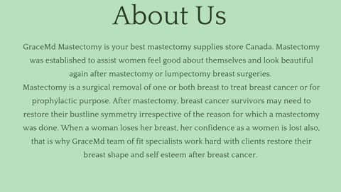 Best Breast Forms - GraceMd Mastectomy