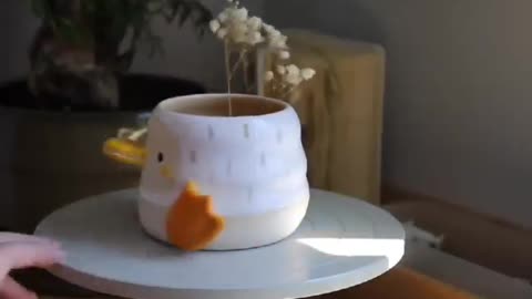 Satisfying Video | Amii Ceramics Making Duck Planter 🪴 | Satisfying